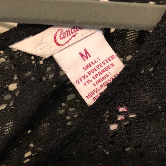 Black peplum blouse - Picture 3 of 4